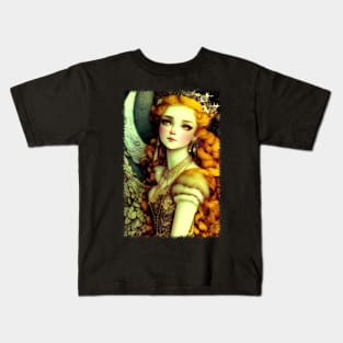 Ginger Valkyrie: Warrior of Hope Kids T-Shirt